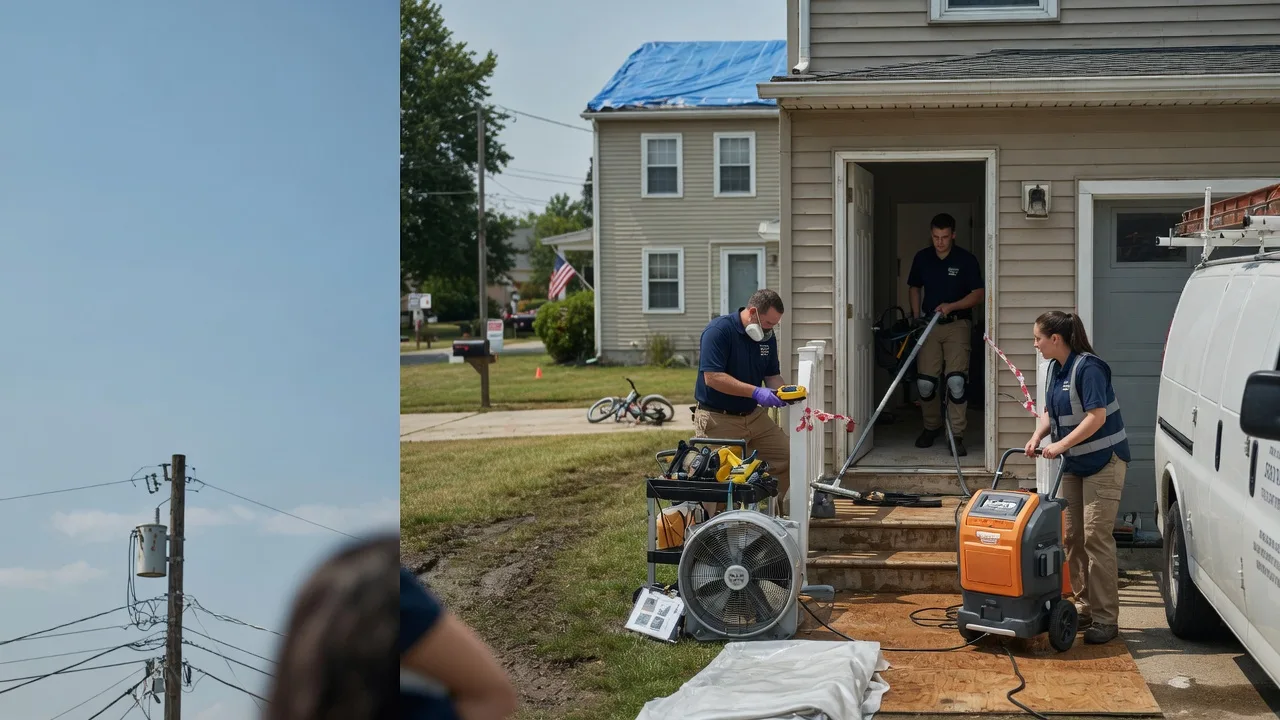 Water Damage Repair in Mount Clare, WV near me